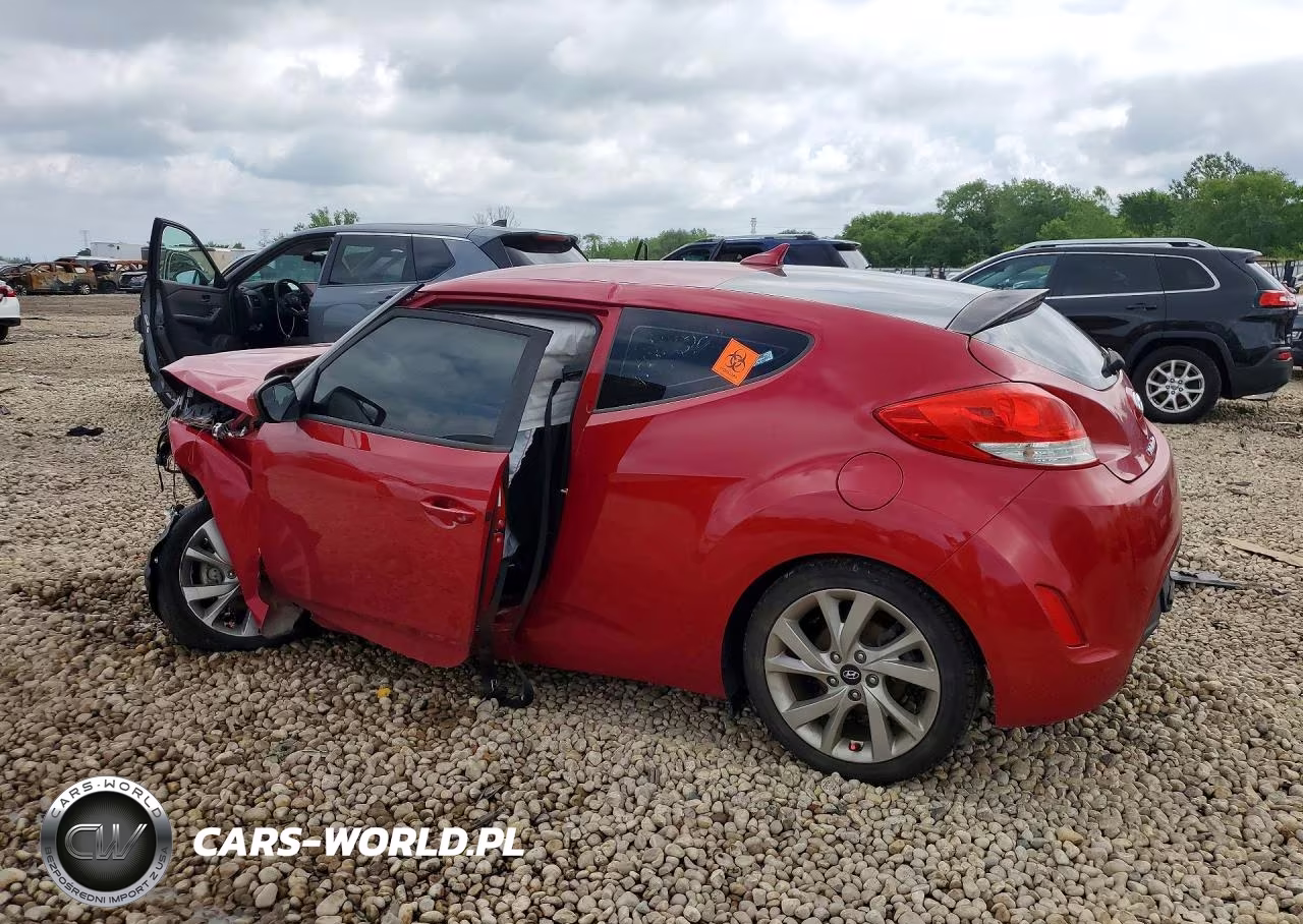 2017 Hyundai Veloster Base VIN:KMHTC6ADXHU306843 - 2