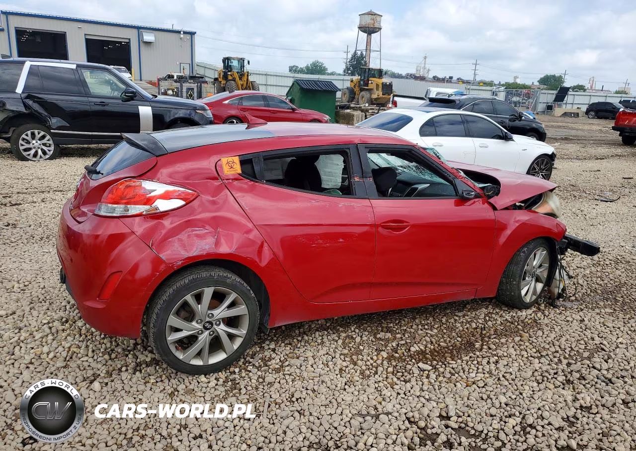 2017 Hyundai Veloster Base VIN:KMHTC6ADXHU306843 - 3