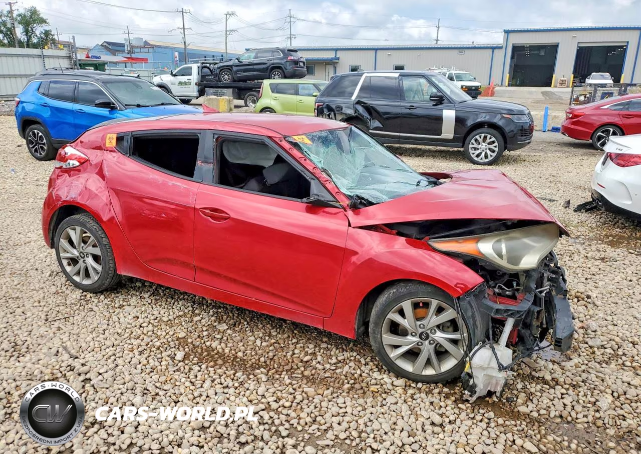 2017 Hyundai Veloster Base VIN:KMHTC6ADXHU306843 - 4