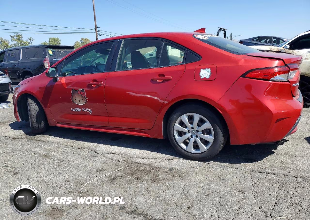 2020 Toyota Corolla Le VIN:JTDEPRAE8LJ114262 - 2