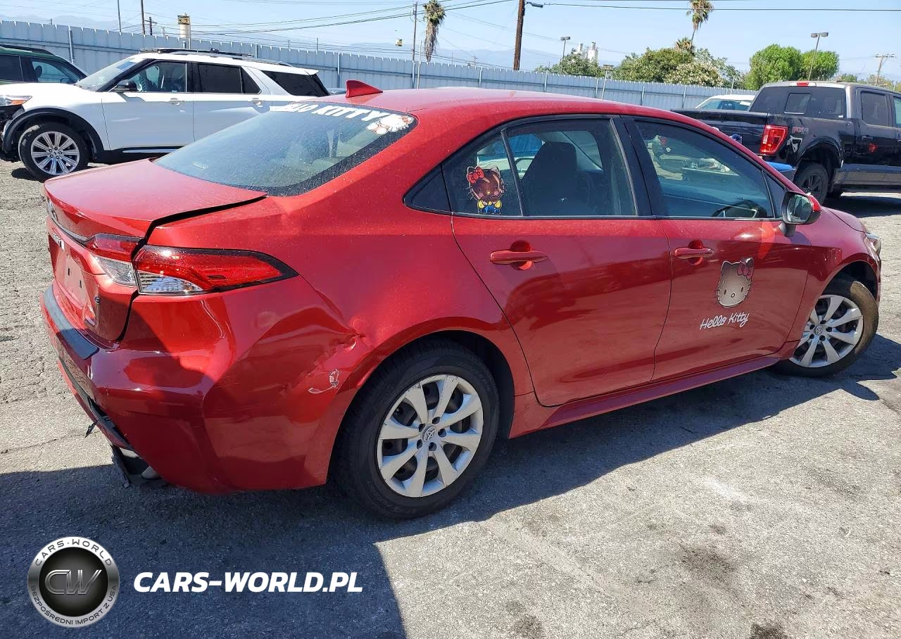 2020 Toyota Corolla Le VIN:JTDEPRAE8LJ114262 - 3