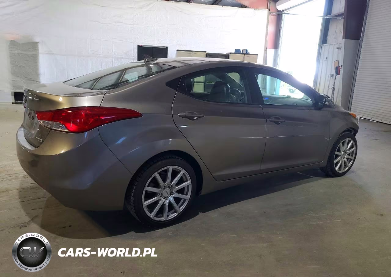 2012 Hyundai Elantra Limited VIN:5NPDH4AE5CH116541 - 3