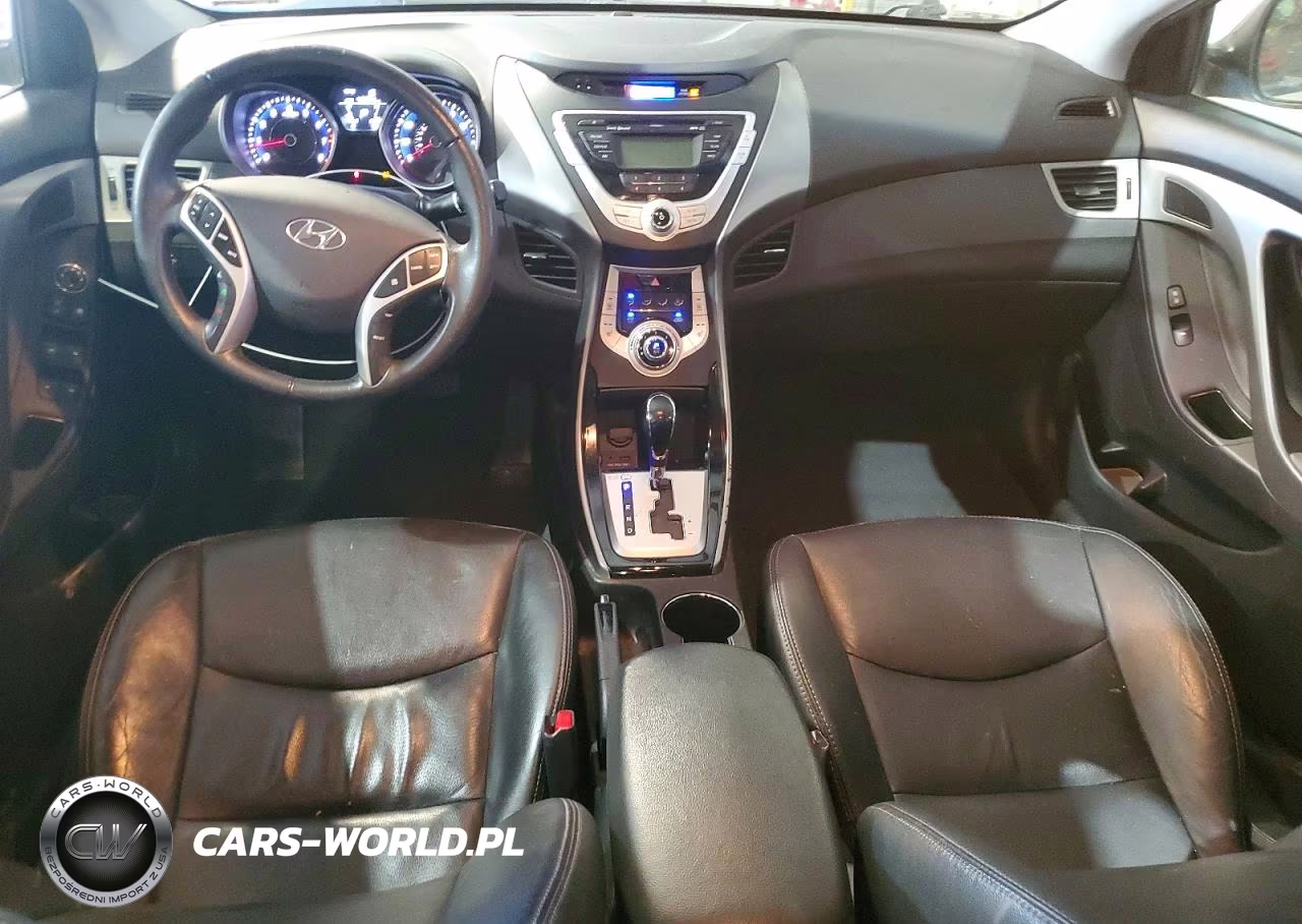 2012 Hyundai Elantra Limited VIN:5NPDH4AE5CH116541 - 8