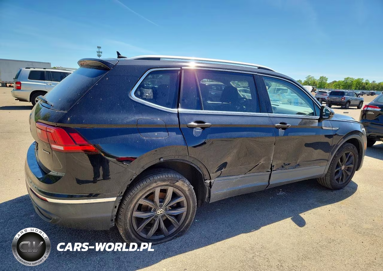 2022 Volkswagen Tiguan Se VIN:3VV2B7AX0NM037529 - 3