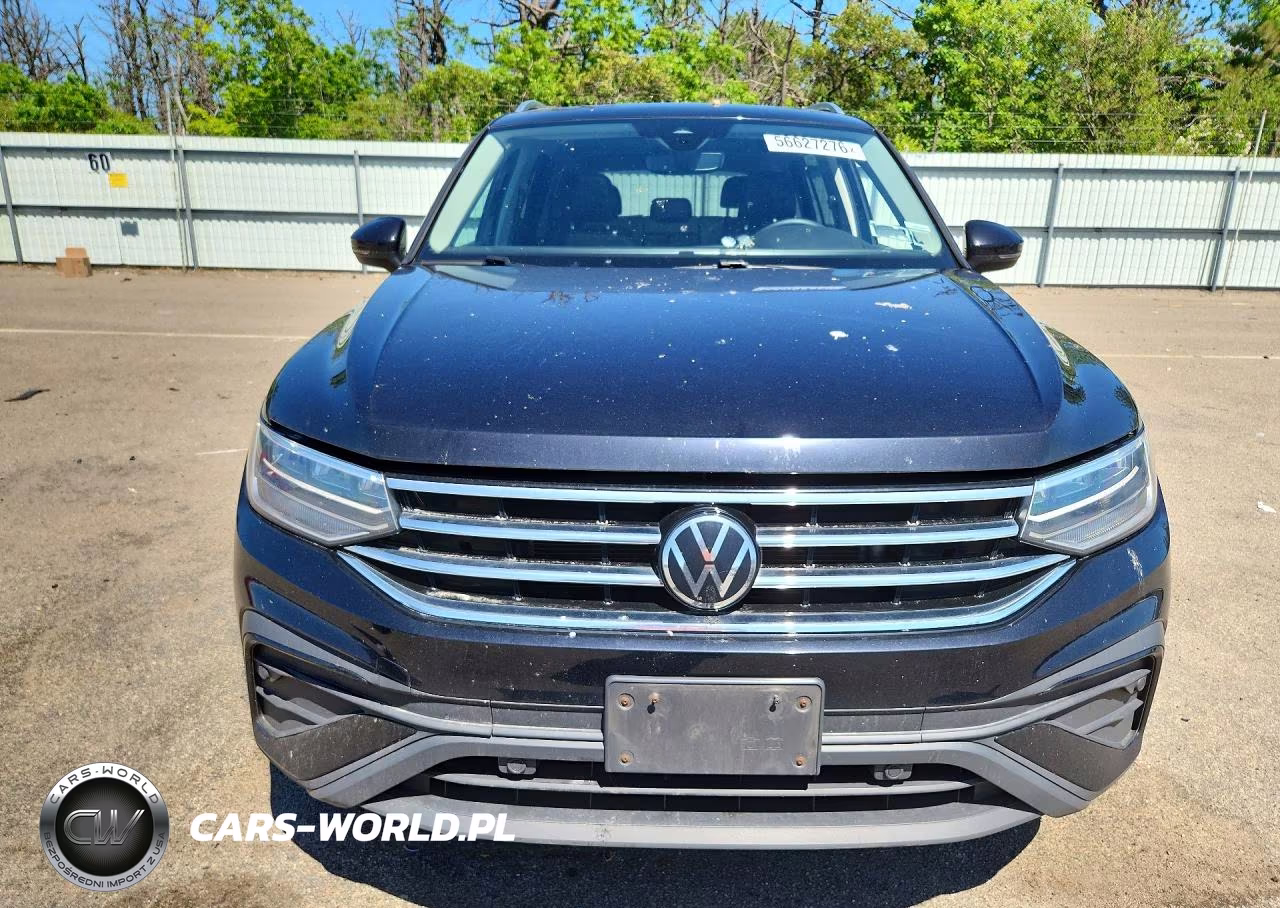 2022 Volkswagen Tiguan Se VIN:3VV2B7AX0NM037529 - 5