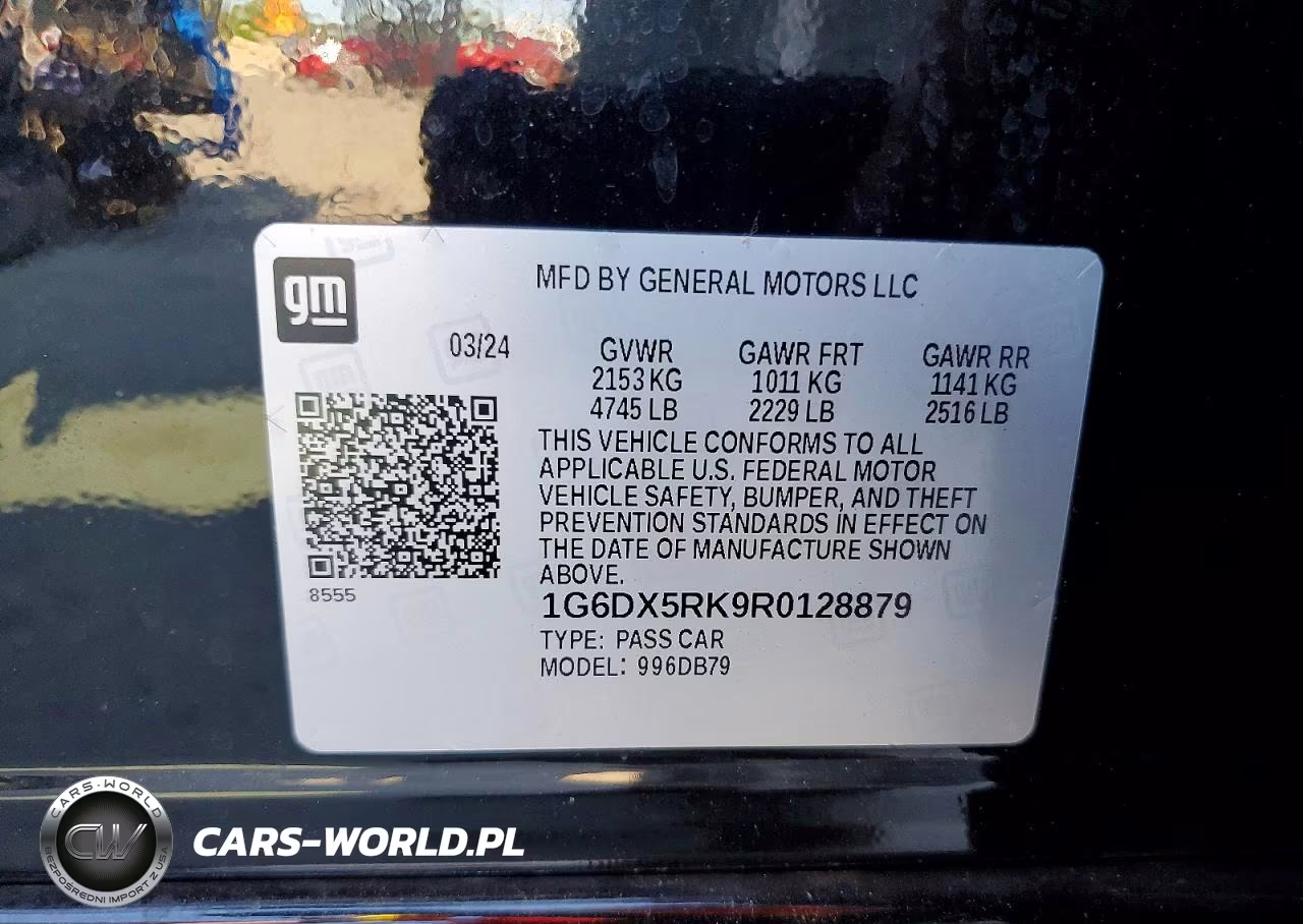 2024 Cadillac Ct5 Luxury VIN:1G6DX5RK9R0128879 - 12