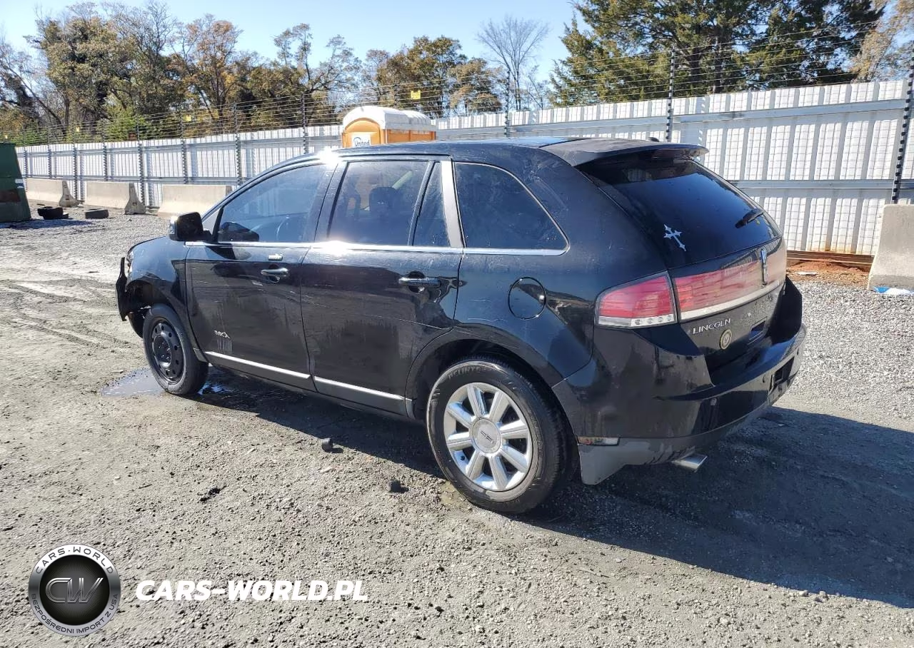 2007 Lincoln Mkx VIN:2LMDU88C87BJ09561 - 2