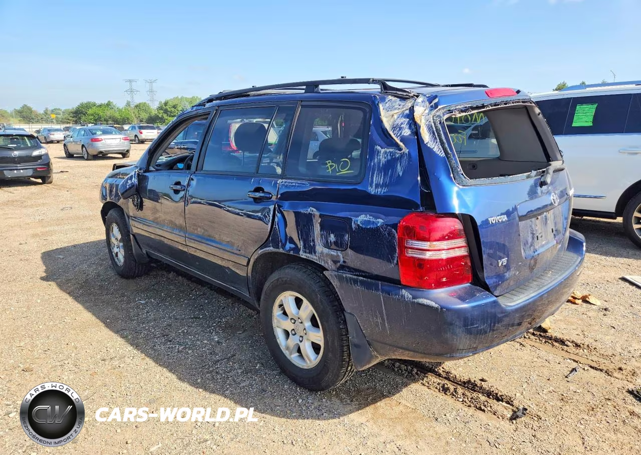 2003 Toyota Highlander Limited VIN:JTEGF21A830084665 - 2