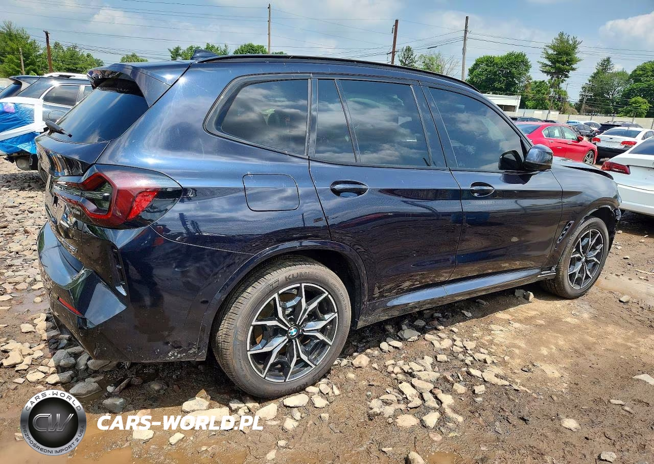2022 BMW X3 xDrive30I VIN:5UX53DP07N9M46545 - 3