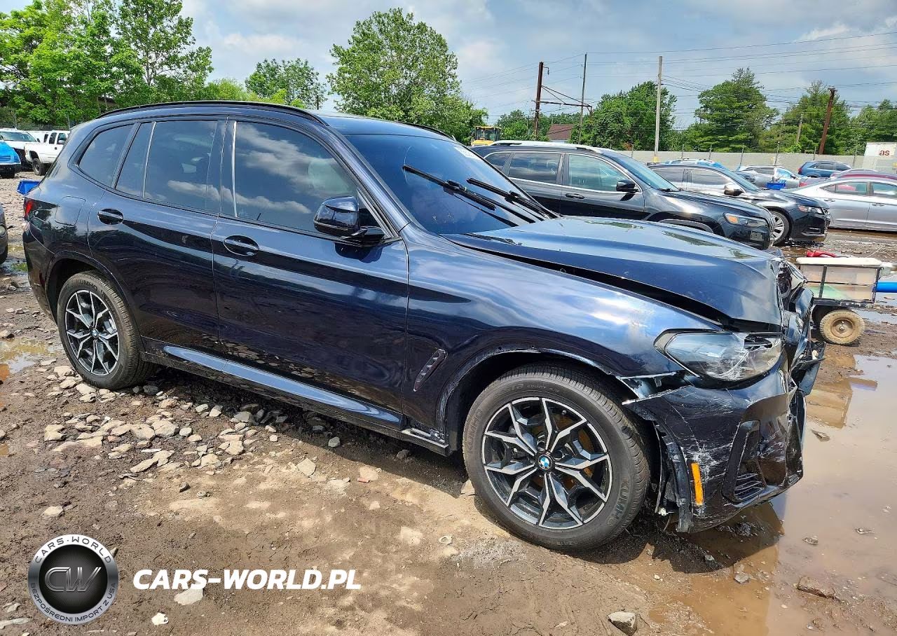 2022 BMW X3 xDrive30I VIN:5UX53DP07N9M46545 - 4