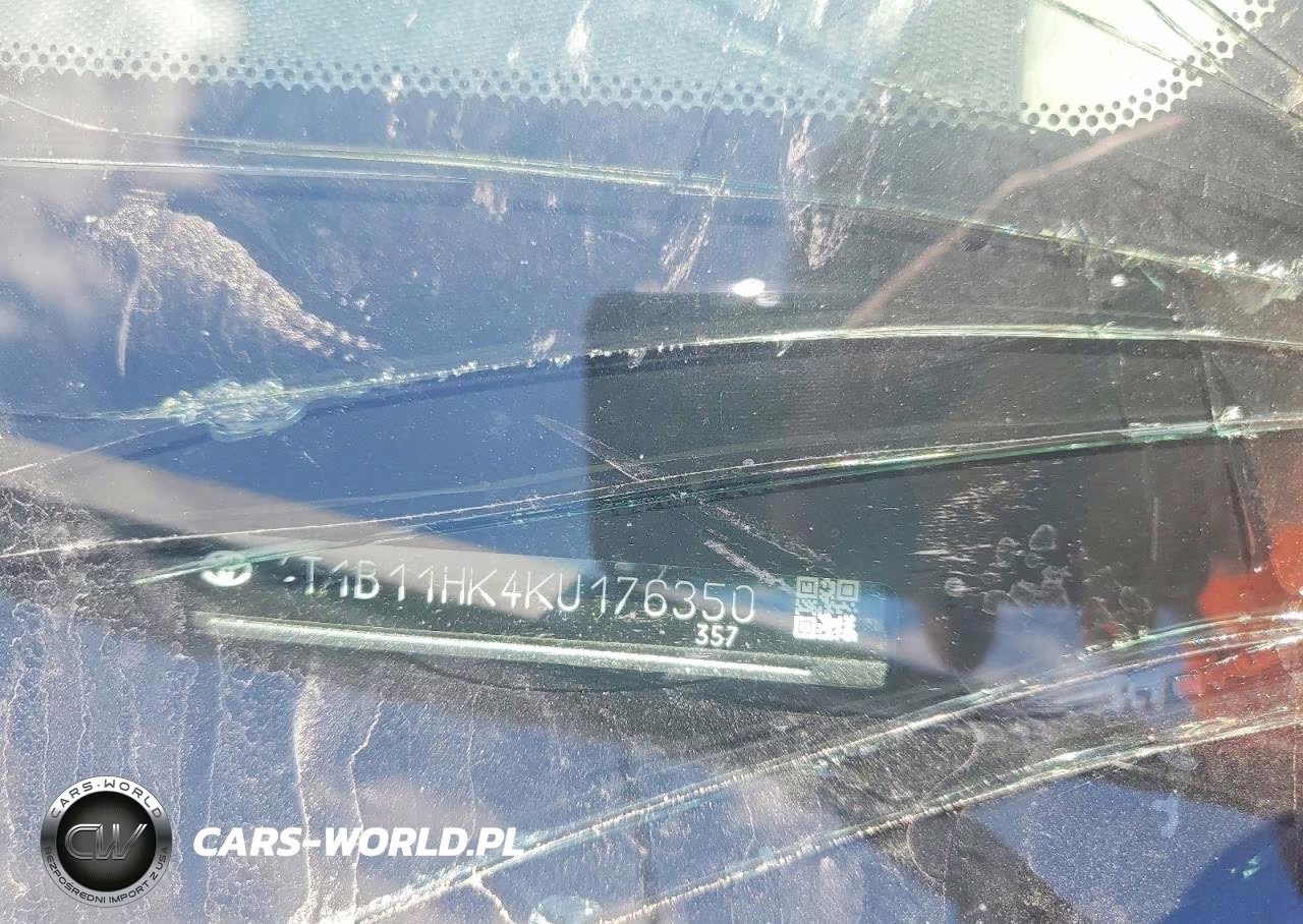 2019 Toyota Camry Se VIN:4T1B11HK4KU176350 - 12