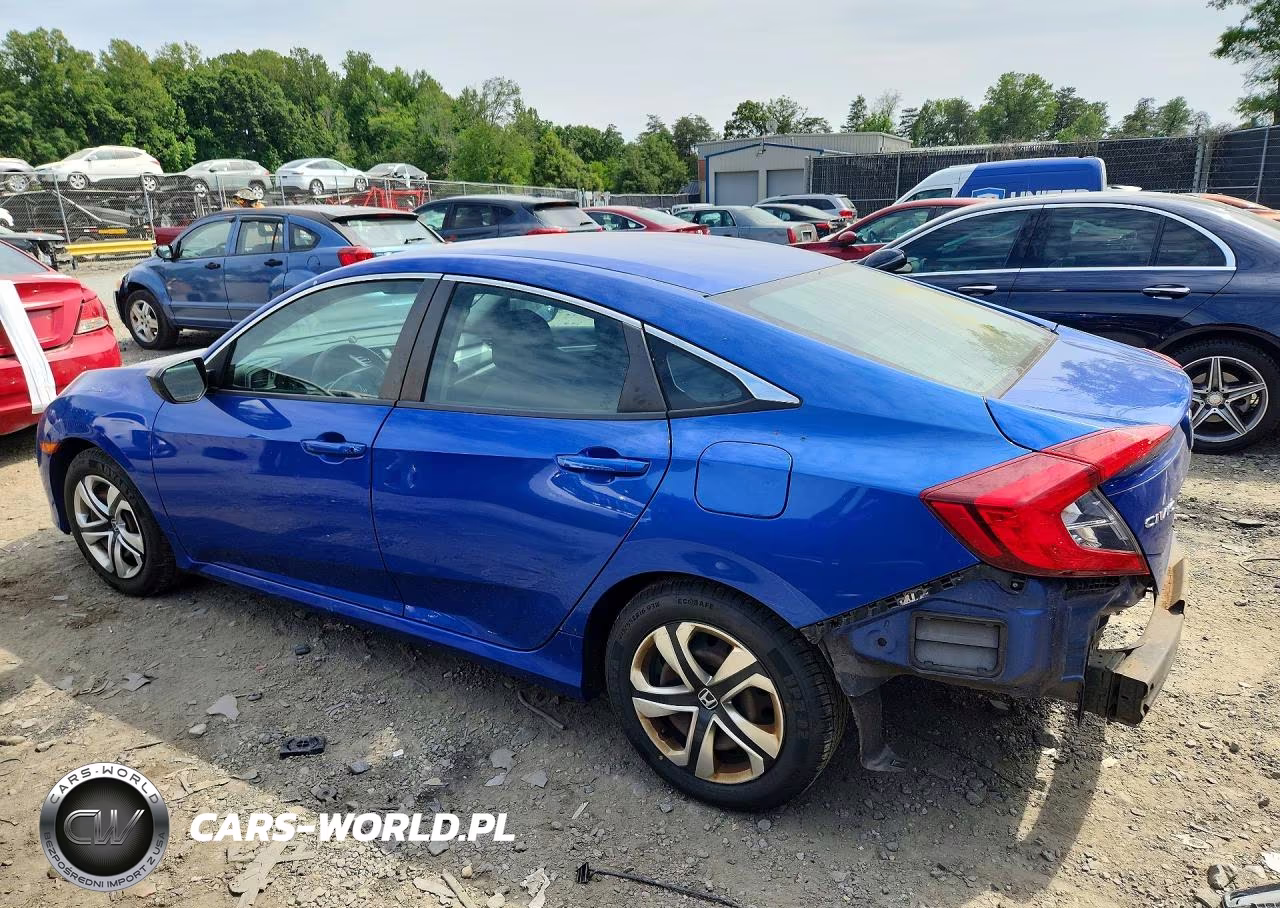 2017 Honda Civic Lx VIN:19XFC2F57HE053913 - 2