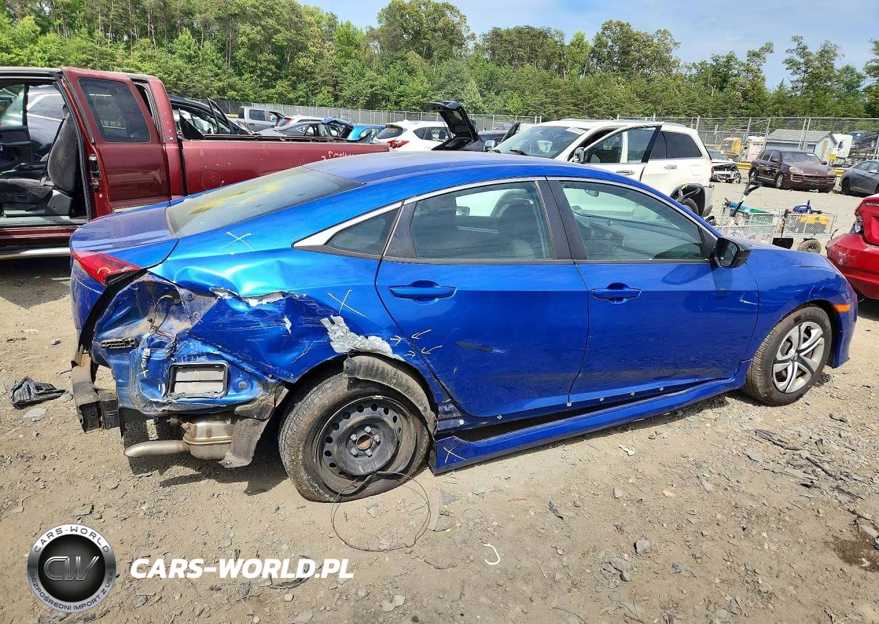 2017 Honda Civic Lx VIN:19XFC2F57HE053913 - 3
