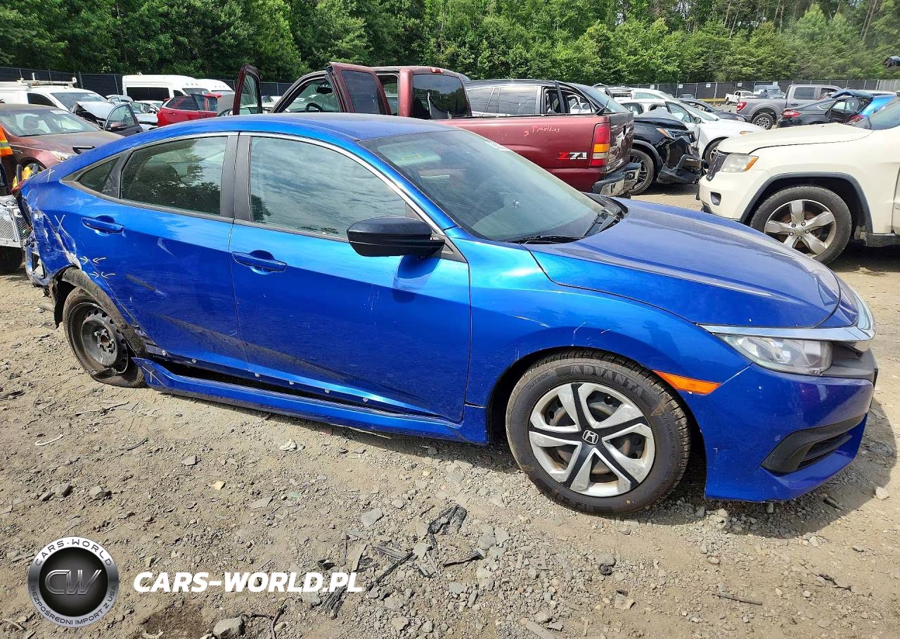 2017 Honda Civic Lx VIN:19XFC2F57HE053913 - 4