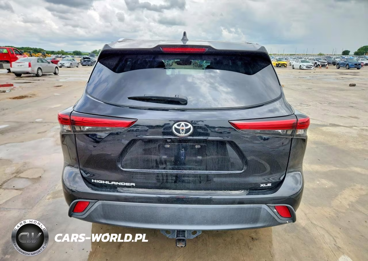 2022 Toyota Highlander Xle VIN:5TDGZRAHXNS555782 - 6