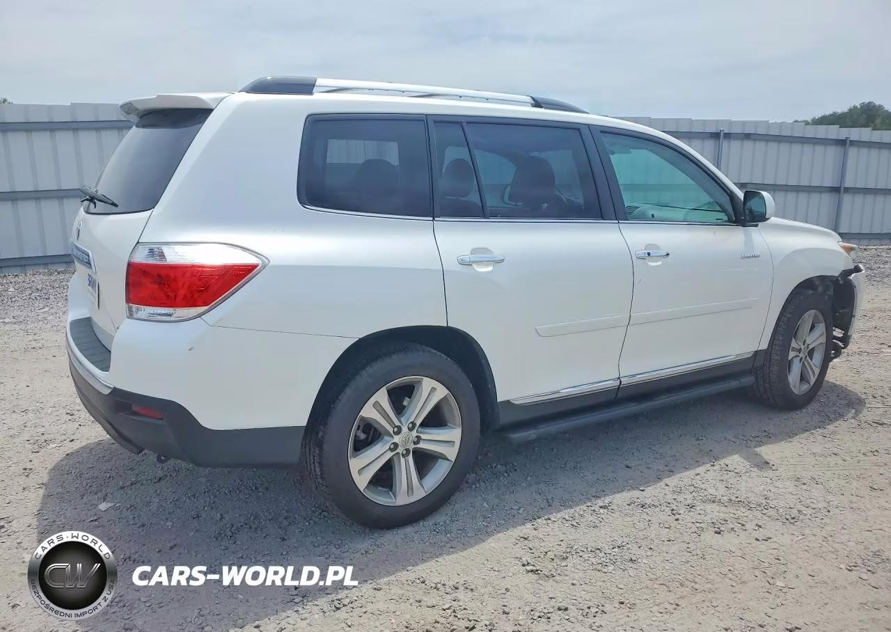 2013 Toyota Highlander Limited VIN:5TDDK3EH3DS191637 - 3