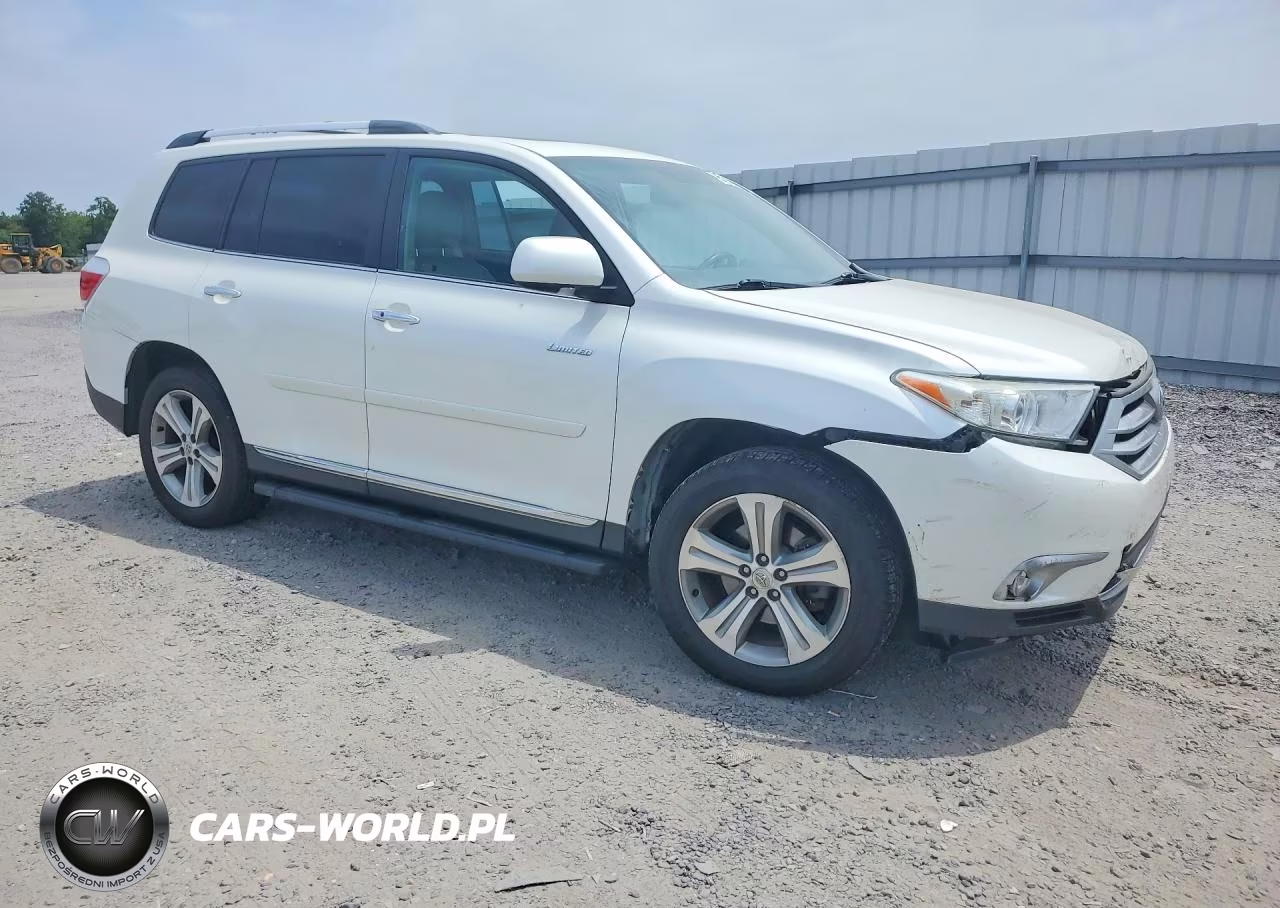 2013 Toyota Highlander Limited VIN:5TDDK3EH3DS191637 - 4