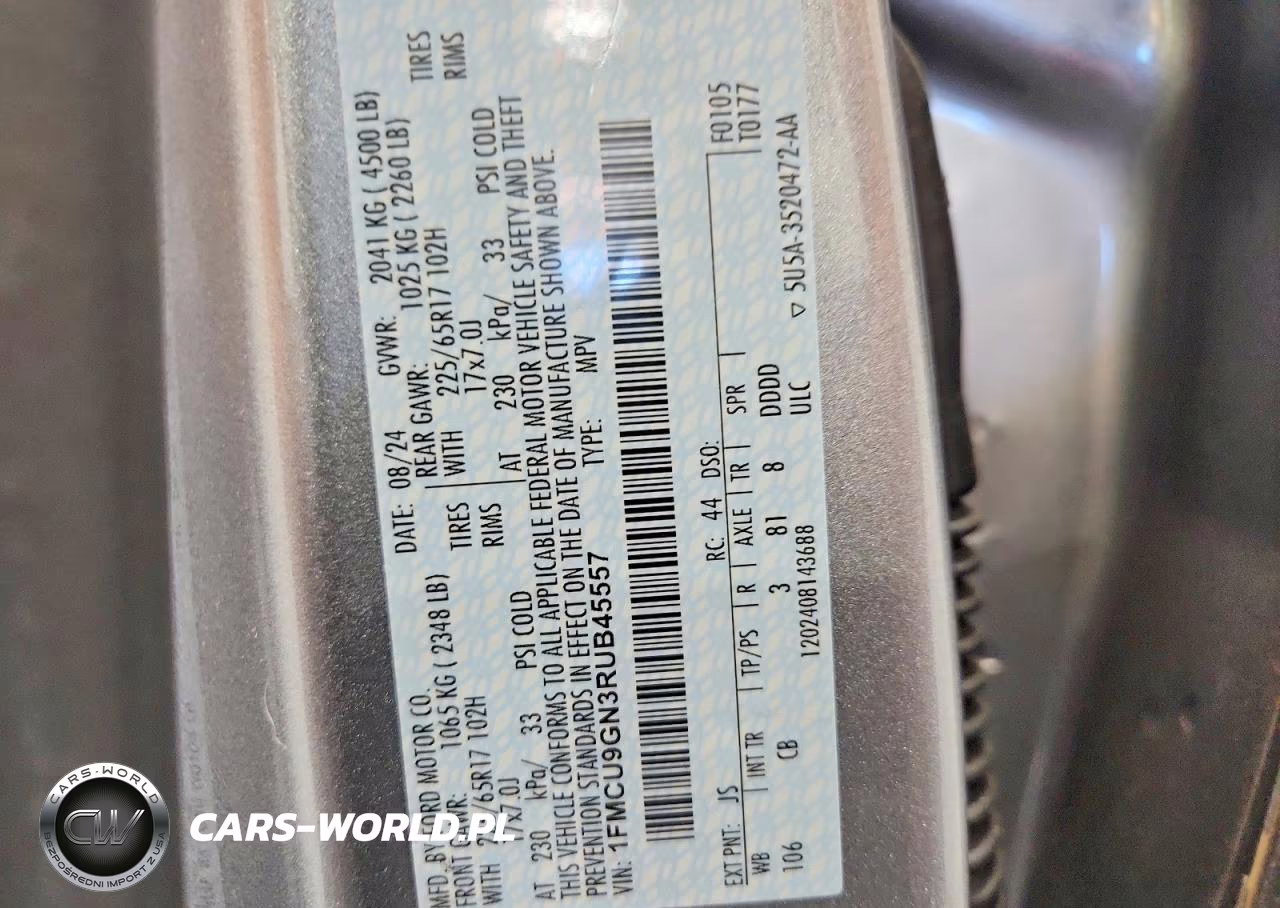2024 Ford Escape Active VIN:1FMCU9GN3RUB45557 - 13