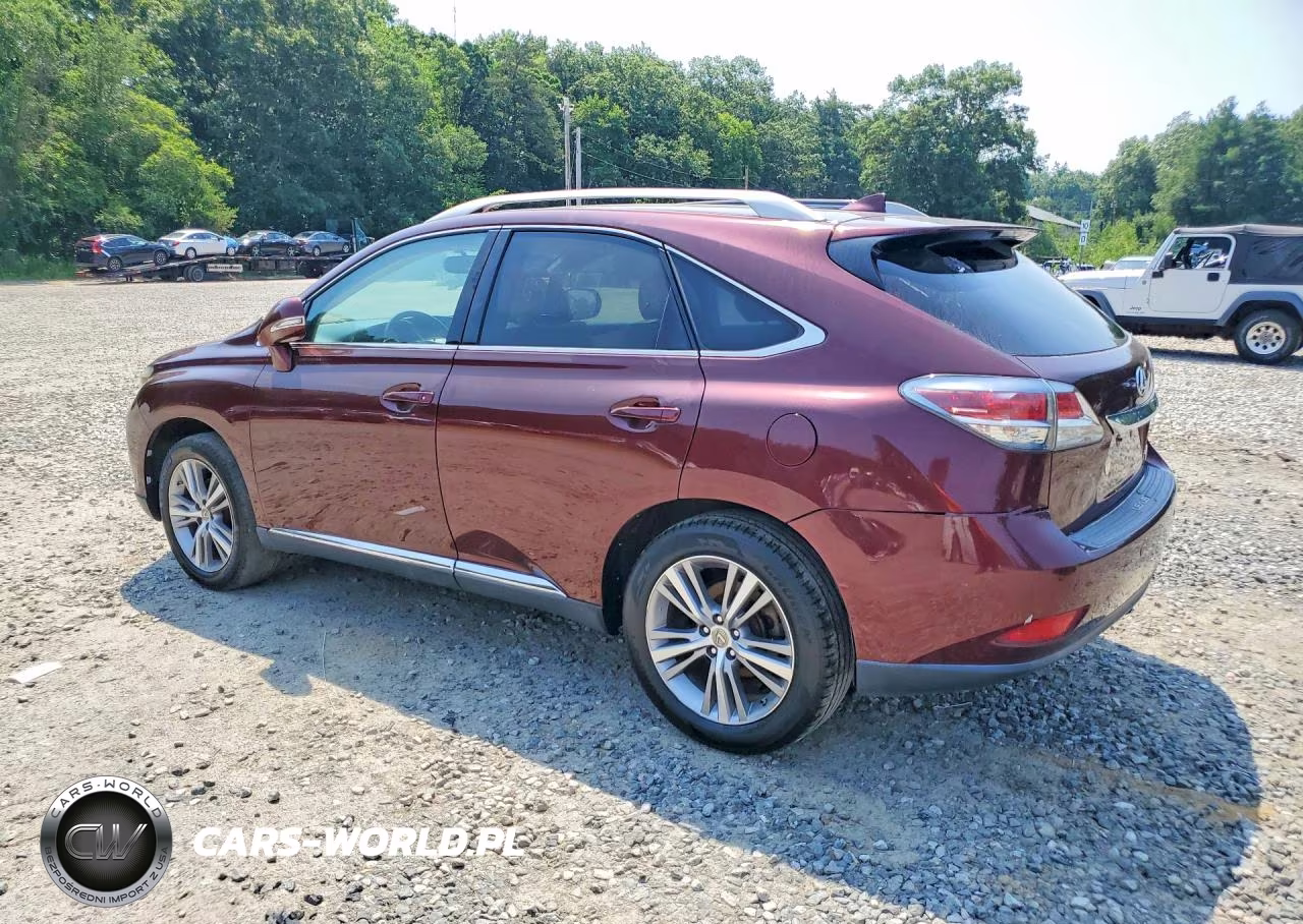 2015 Lexus Rx 350 Base VIN:2T2BK1BA5FC265313 - 2