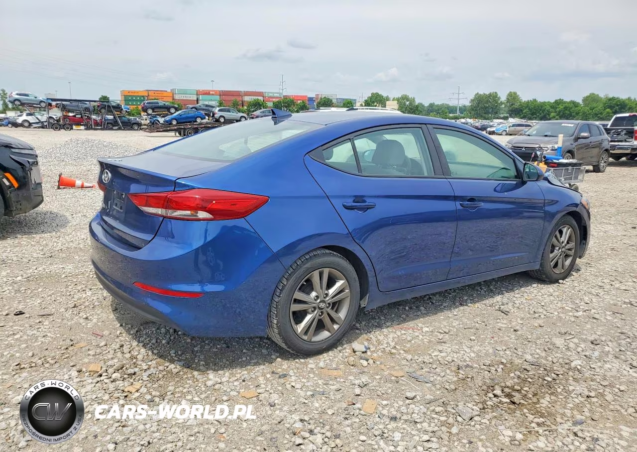 2017 Hyundai Elantra Se VIN:5NPD84LF2HH169999 - 3