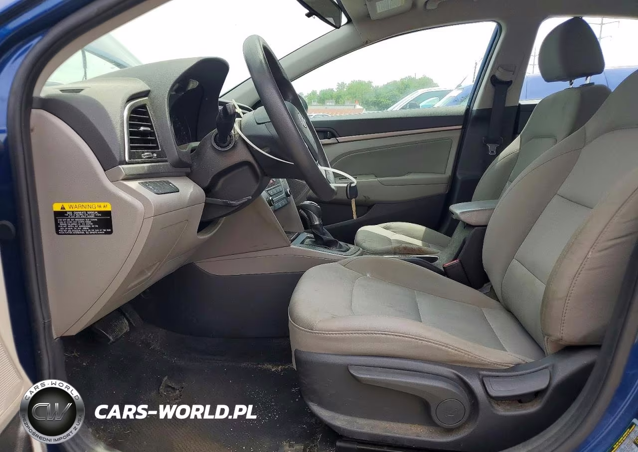 2017 Hyundai Elantra Se VIN:5NPD84LF2HH169999 - 7