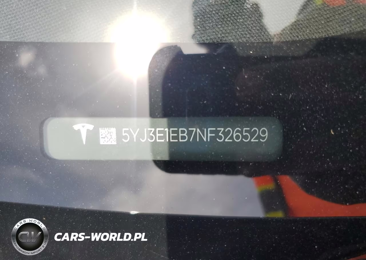 2022 Tesla Model 3 VIN:5YJ3E1EB7NF326529 - 12
