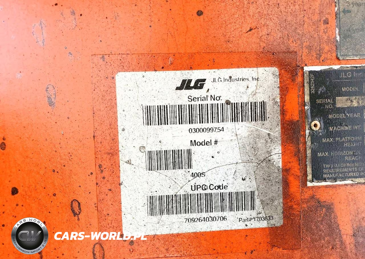 2007 Jlg Boom Lift VIN:0300099754 - 10