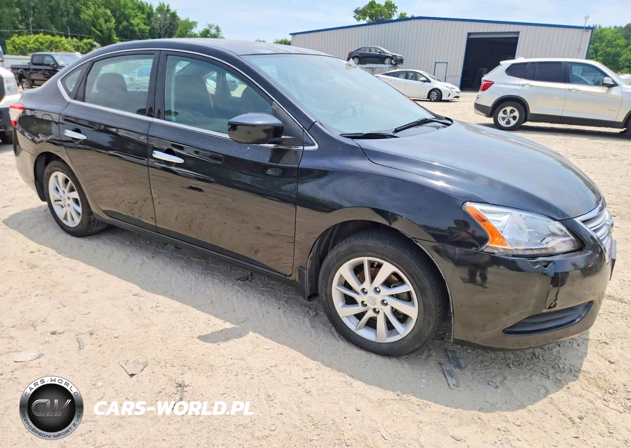 2015 Nissan Sentra Sv VIN:3N1AB7AP1FY377764 - 4