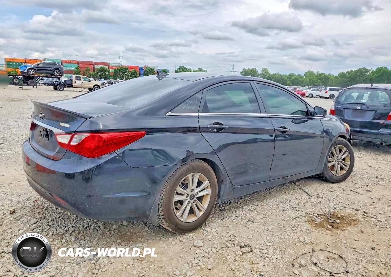 2013 Hyundai Sonata Gls VIN:5NPEB4AC9DH642841 - 3