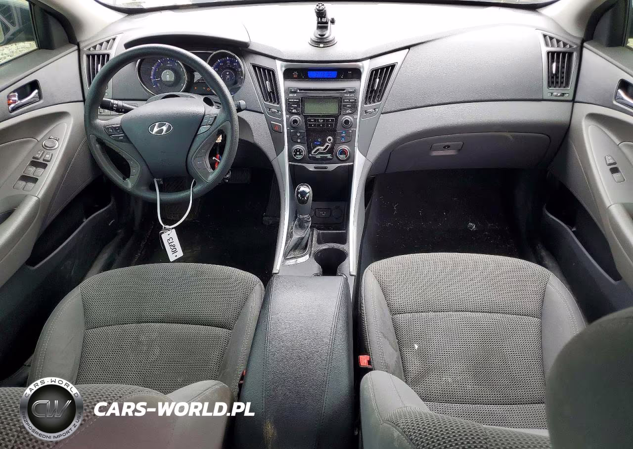 2013 Hyundai Sonata Gls VIN:5NPEB4AC9DH642841 - 8