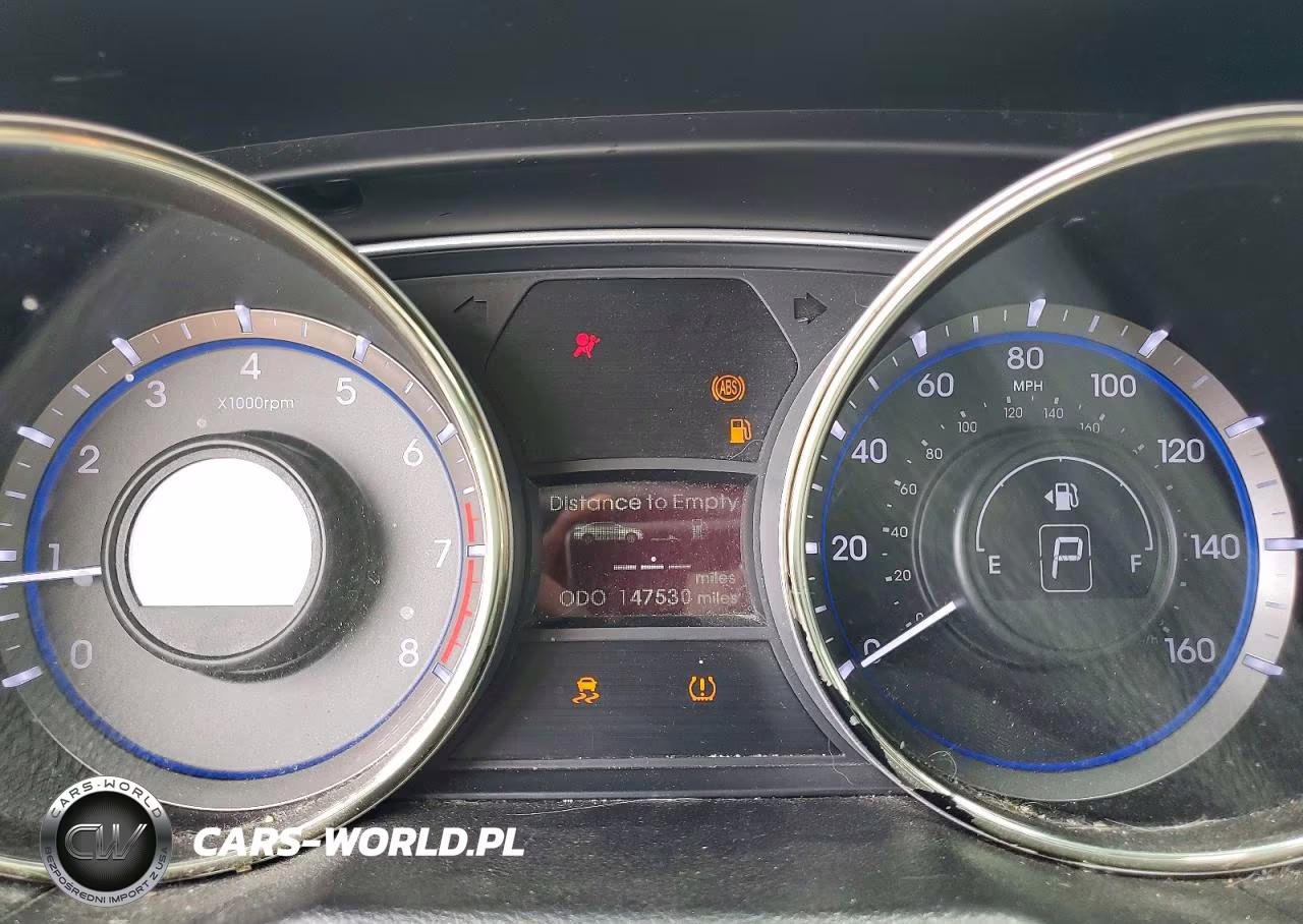 2013 Hyundai Sonata Gls VIN:5NPEB4AC9DH642841 - 9