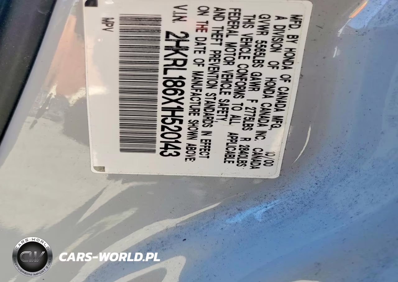 2001 Honda Odyssey Ex VIN:2HKRL186X1H520143 - 13