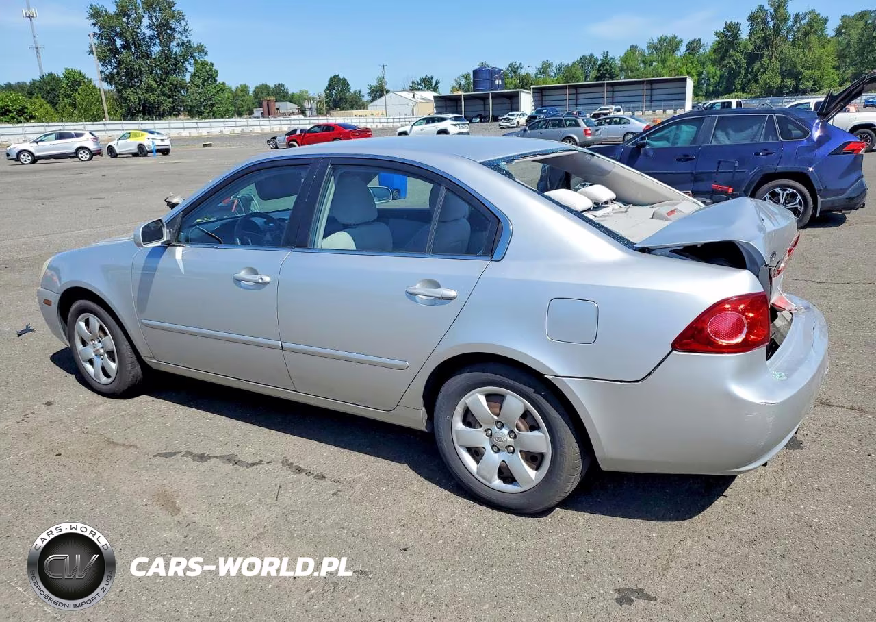 2007 Kia Optima Lx VIN:KNAGE123575134252 - 2