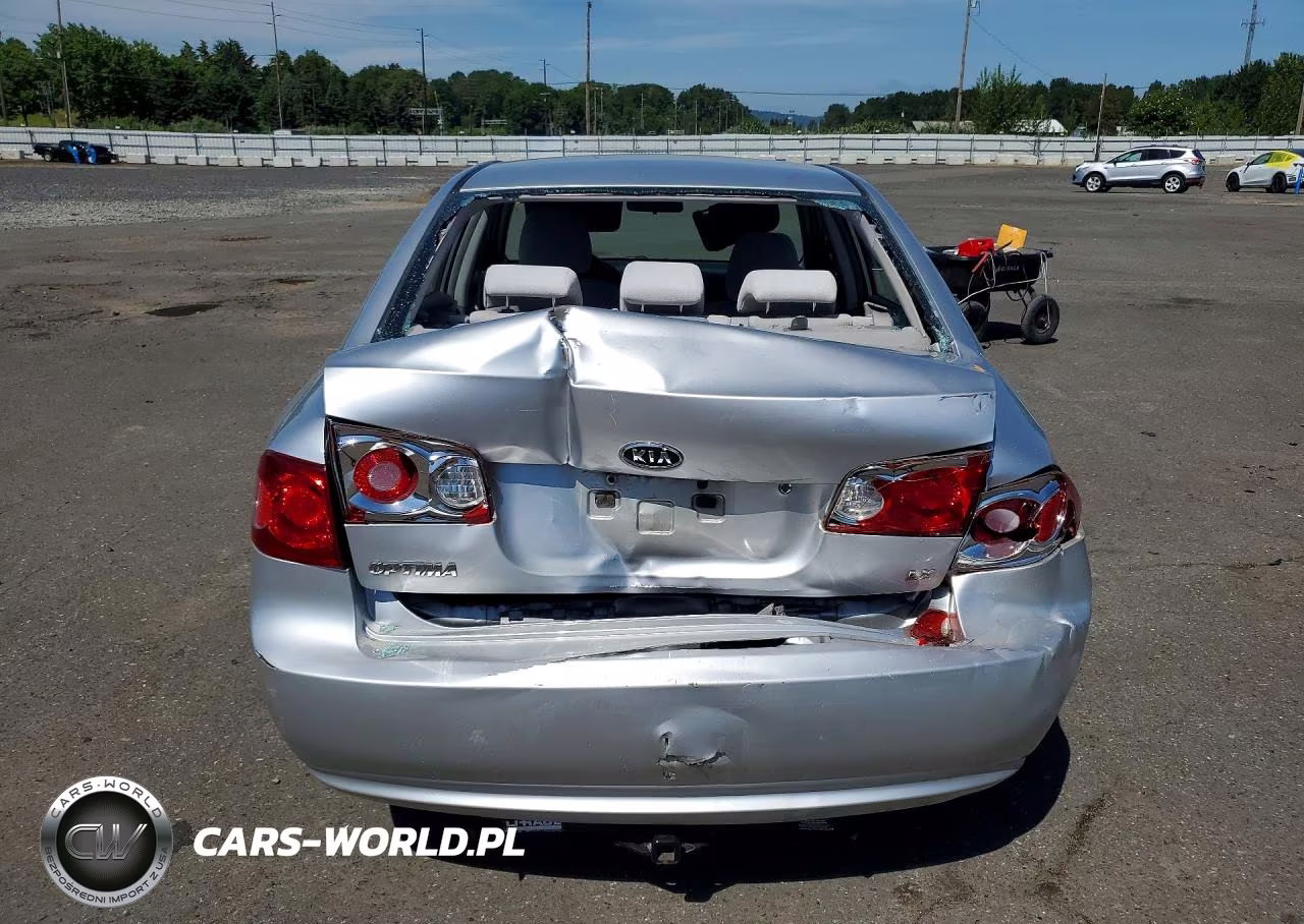 2007 Kia Optima Lx VIN:KNAGE123575134252 - 6