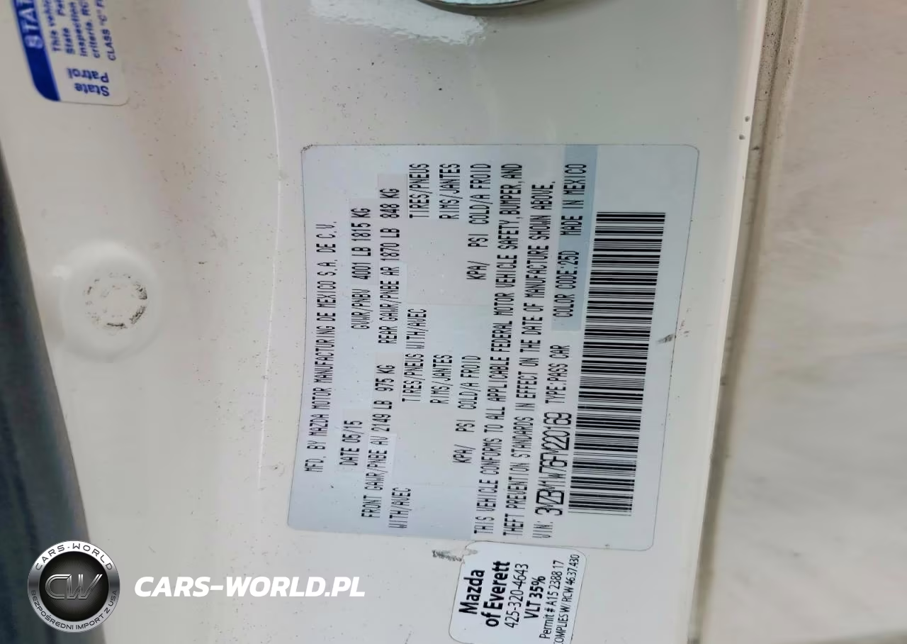 2015 Mazda 3 Grand Touring VIN:3MZBM1W76FM220169 - 13
