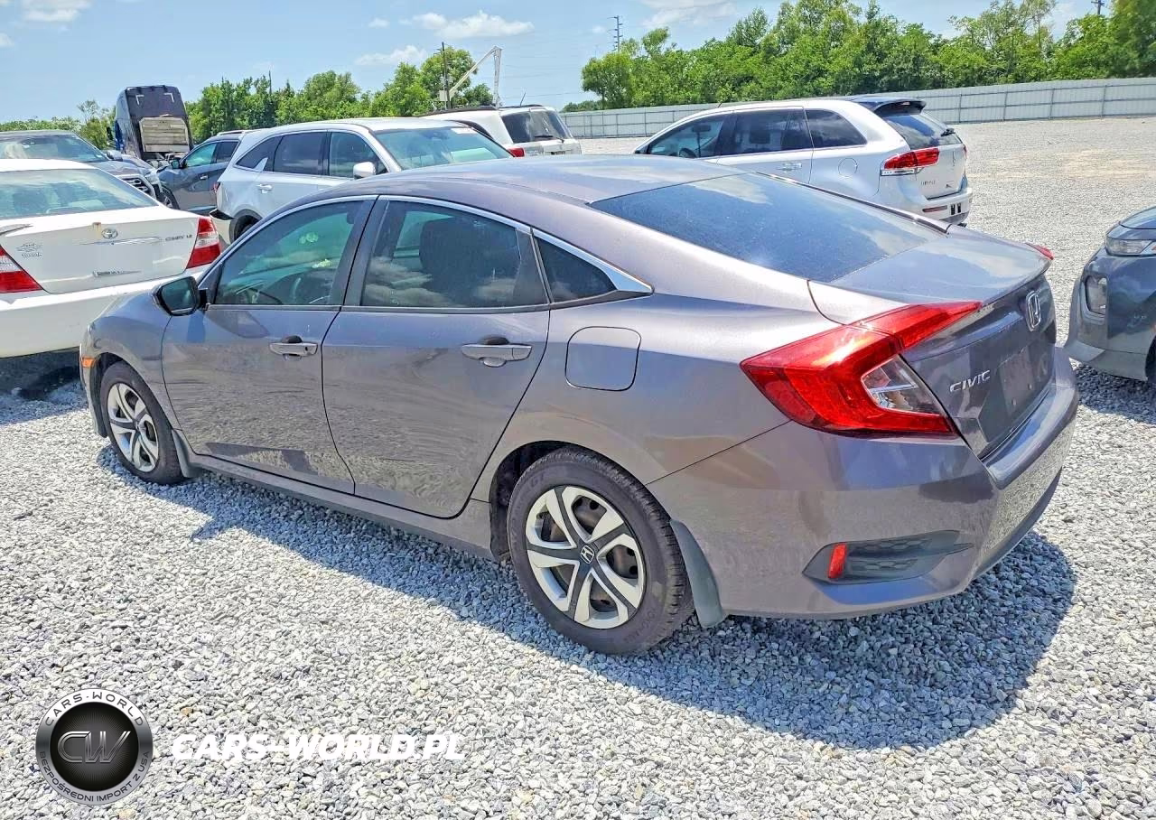 2018 Honda Civic Lx VIN:2HGFC2F57JH570320 - 2