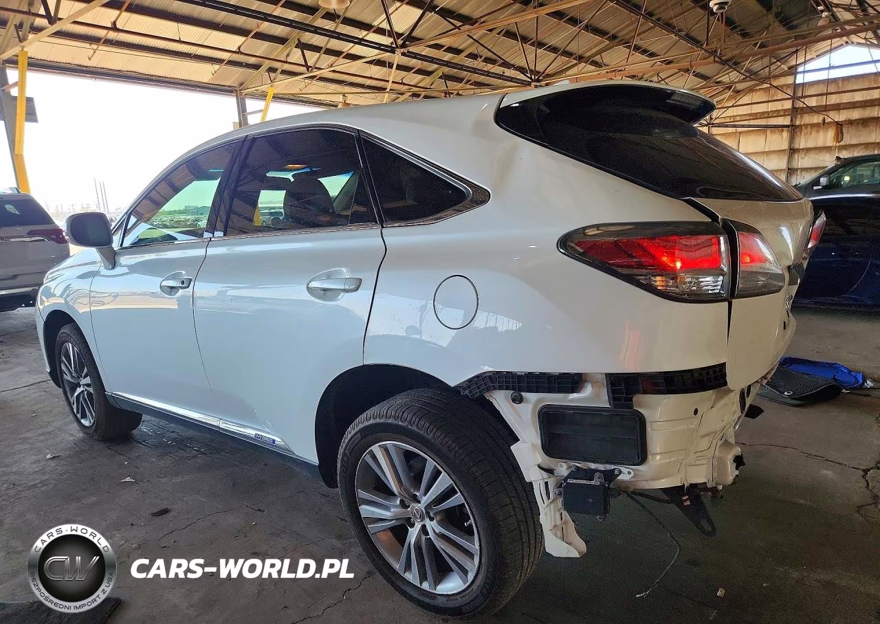 2015 Lexus Rx 450H VIN:2T2ZB1BA8FC001422 - 2