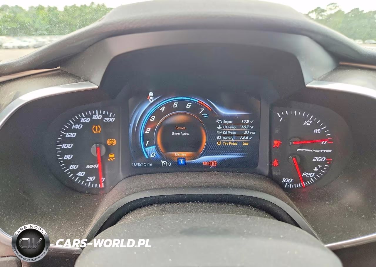 2016 Chevrolet Corvette Stingray 1Lt VIN:1G1YA2D74G5124216 - 9