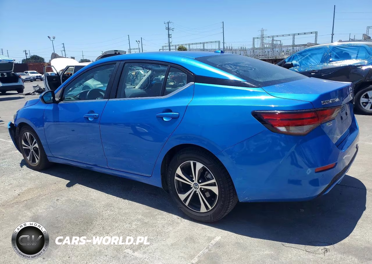 2021 Nissan Sentra Sv VIN:3N1AB8CV8MY301165 - 2