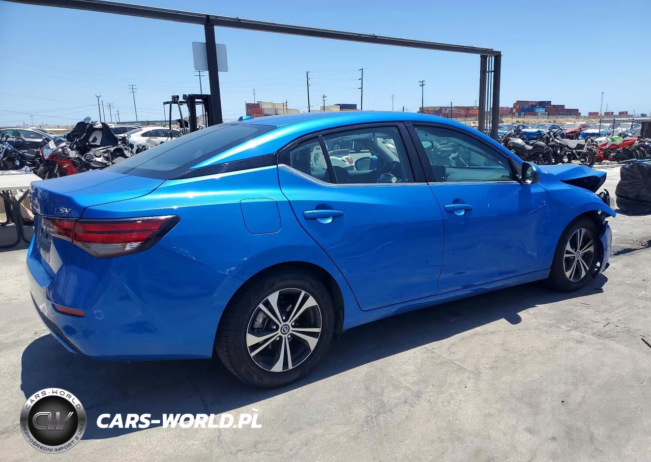 2021 Nissan Sentra Sv VIN:3N1AB8CV8MY301165 - 3