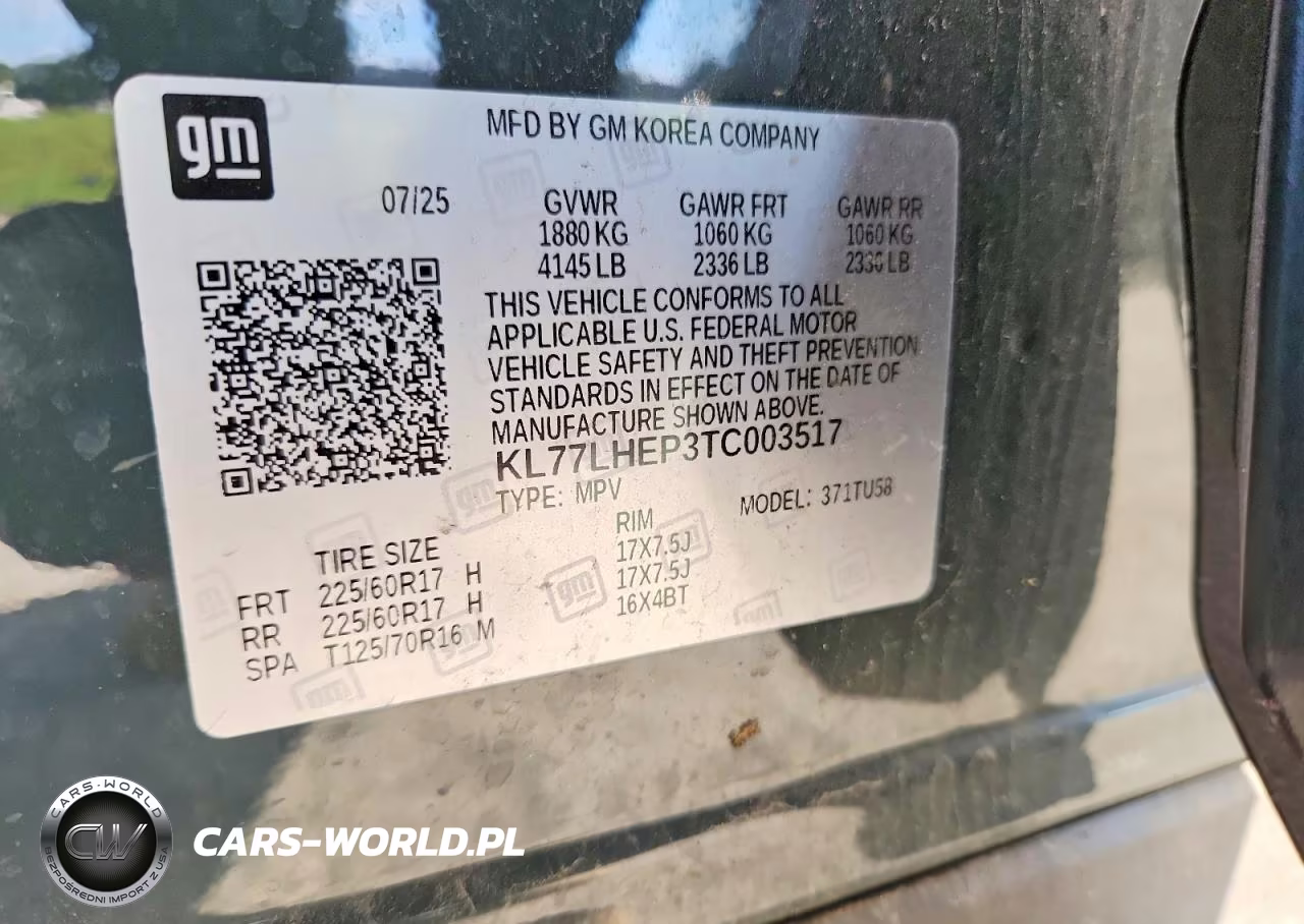 2026 Chevrolet Trax 1Lt VIN:KL77LHEP3TC003517 - 13