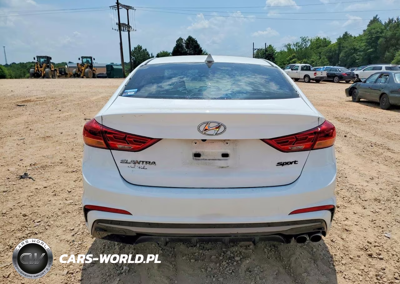 2018 Hyundai Elantra Sport VIN:KMHD04LB9JU553872 - 6