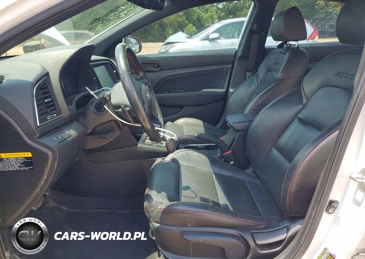 2018 Hyundai Elantra Sport VIN:KMHD04LB9JU553872 - 7