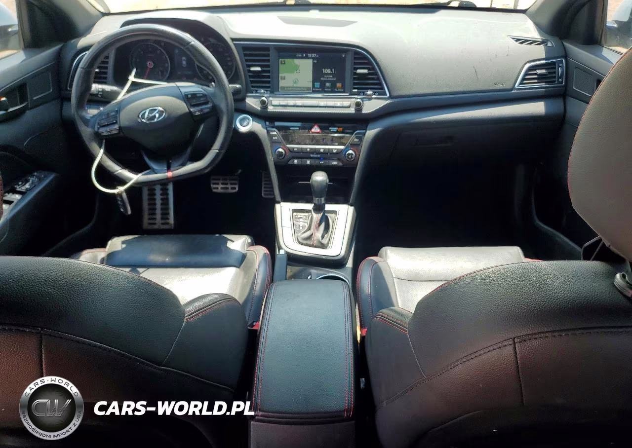 2018 Hyundai Elantra Sport VIN:KMHD04LB9JU553872 - 8