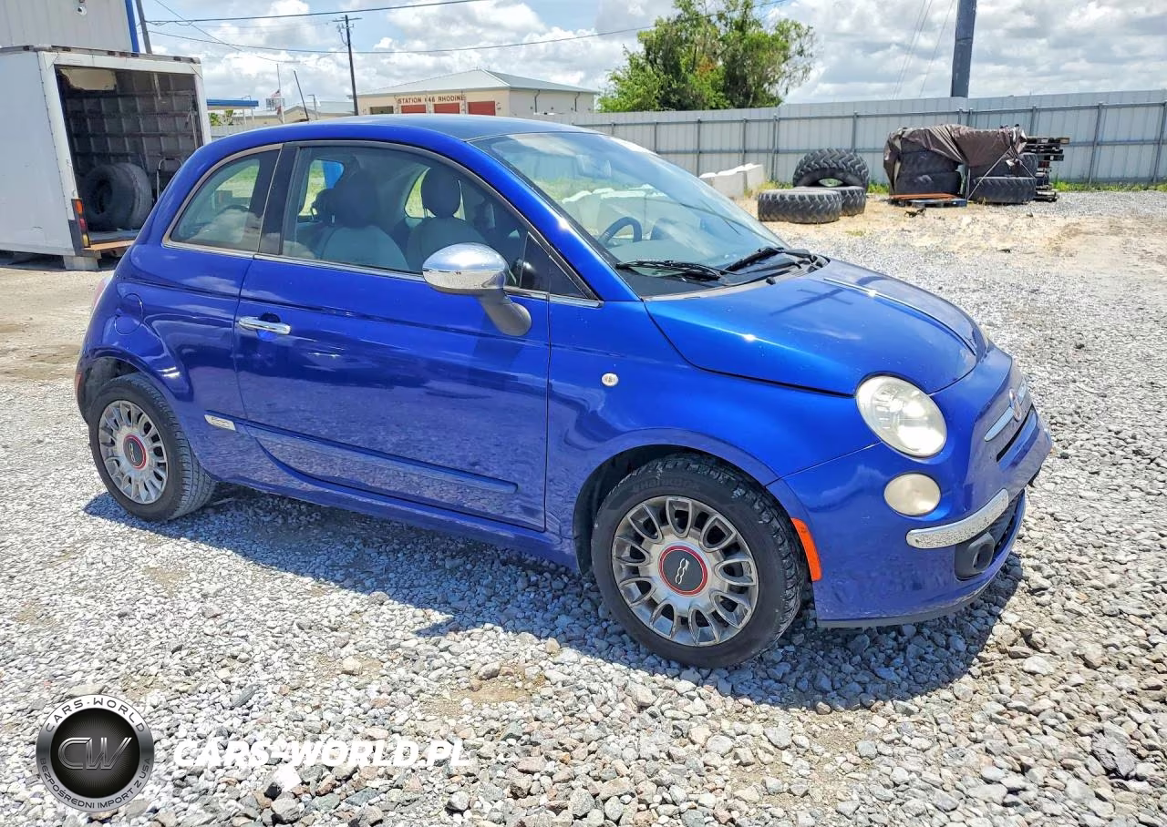 2012 Fiat 500 Lounge VIN:3C3CFFCR2CT106423 - 4