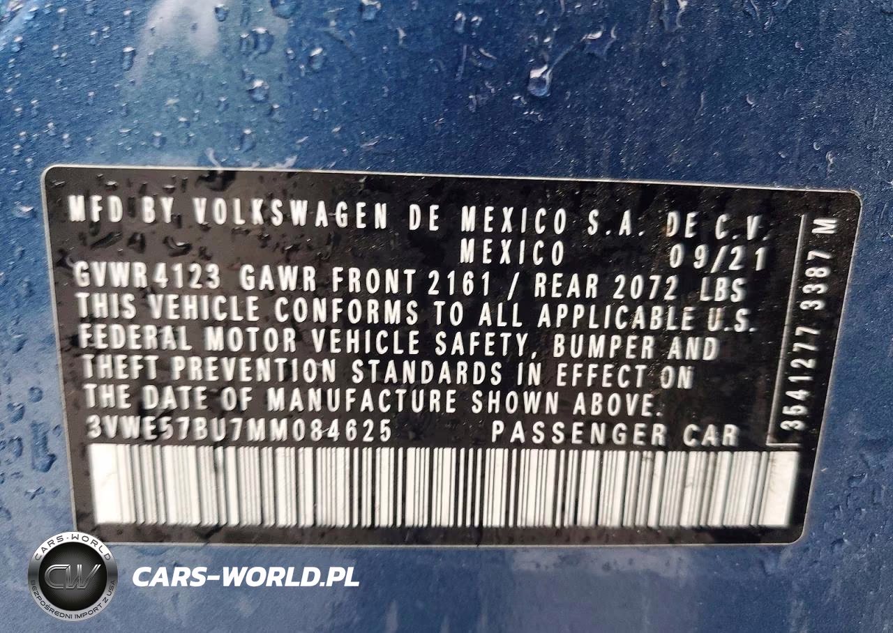 2021 Volkswagen Jetta Sel VIN:3VWE57BU7MM084625 - 13