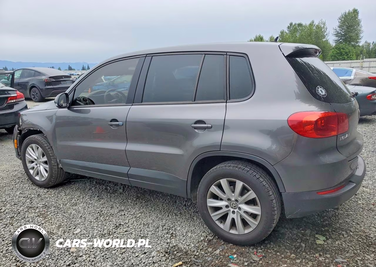 2012 VOLKSWAGEN TIGUAN S VIN:WVGAV7AX7CW078203 - 2