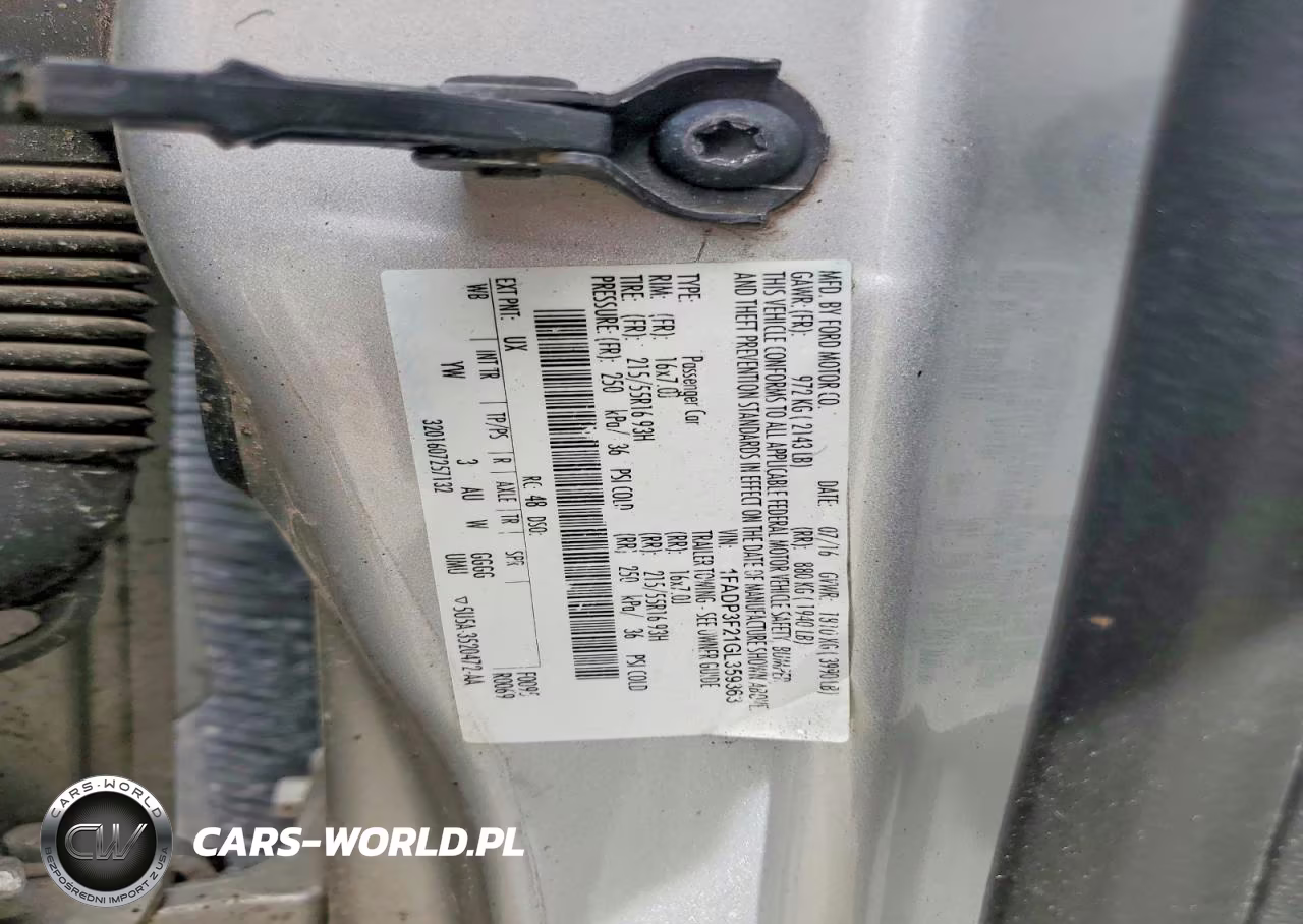 2016 Ford Focus Se VIN:1FADP3F21GL359363 - 12