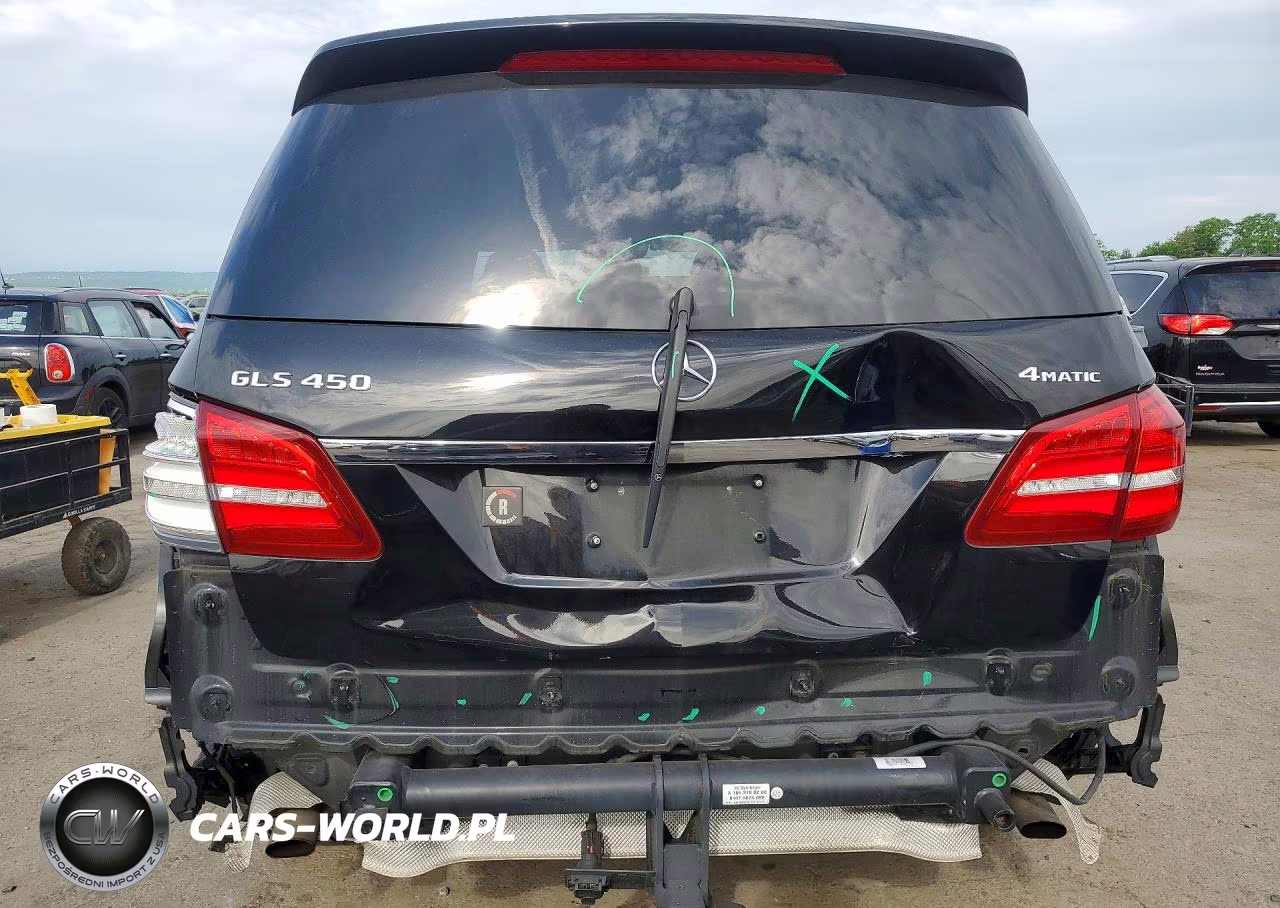 2018 Mercedes-Benz Gls 450 4Matic VIN:4JGDF6EE6JB030421 - 6