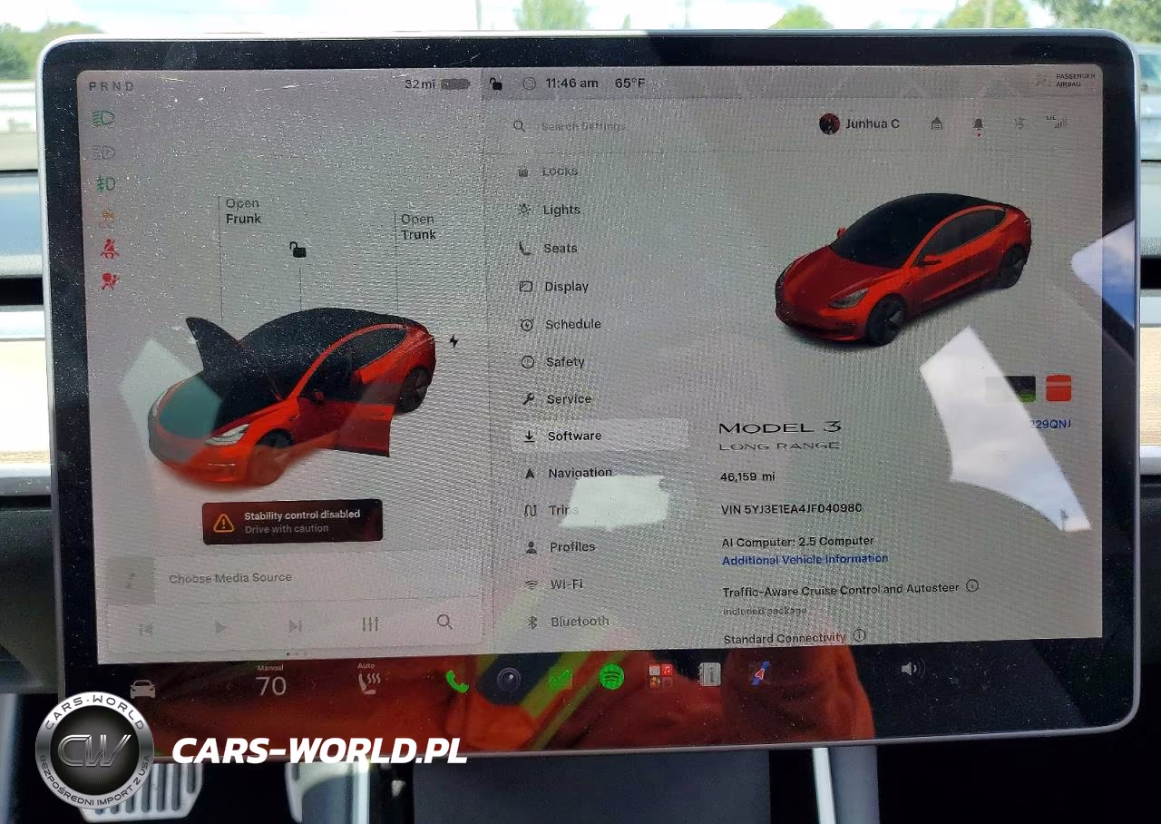2018 Tesla Model 3 VIN:5YJ3E1EA4JF040980 - 9